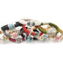 Black Cork Porcelain Bead Bracelet